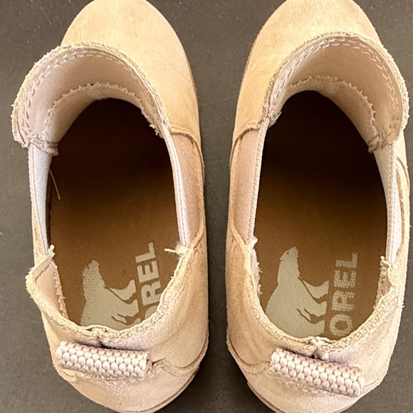 Sorel Evie Women's Tan Suede Ankle Booties. - Picture 4 of 8